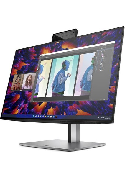 Hp Z24M G3 4Q8N9AA 23.8" 5ms 90Hz Qhd 2560X1440 HDMI Type-C Dp USB Rj-45 Hoparlör Kamera Asansör Pivot IPS LED Video Konferans Monitör