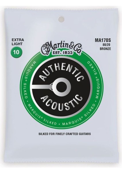 MA170S Marquis 80/20 Bronze Akustik Gitar Telleri
