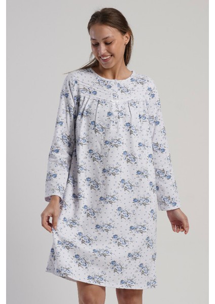 Pamuklu Kadın Uzun Kol Ikı Iplık Gecelik , 161709 fiyatları