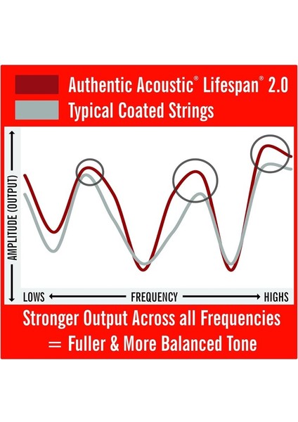 MA140T Sp Lifespan Treated Akustik Gitar Teli Light 12-54