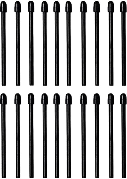 (20 Paket) Dikkat Çekici 2 Stylus Kalem Yedek Yumuşak Uçlar/ipuçları Siyah Için Işaretleyici Kalem Ipuçları/uçları (Yurt Dışından)