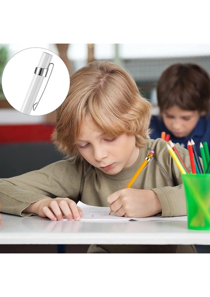 Metal Kalem Klipsleri Kalem Cebi Klipsleri Üzerinde Kaydırmalı, Kalem Tutucu Klipsi Metal Asılabilir Taşınabilir Kalem Klipleri, 60 Adet (Yurt Dışından) modelleri