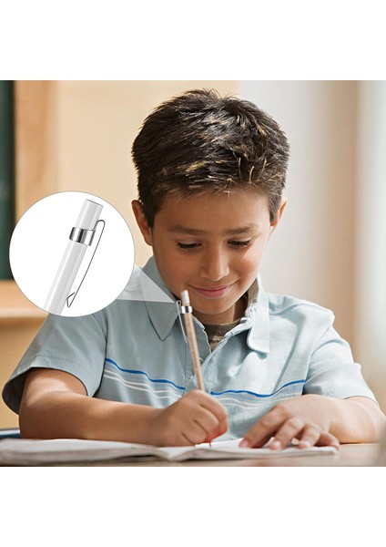 Metal Kalem Klipsleri Kalem Cebi Klipsleri Üzerinde Kaydırmalı, Kalem Tutucu Klipsi Metal Asılabilir Taşınabilir Kalem Klipleri, 60 Adet (Yurt Dışından) fırsatları