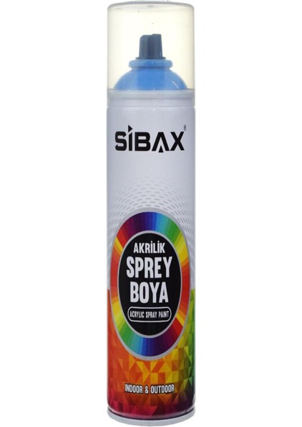 Akrilik Sprey Boya 400ML Açık Mavi RAL5012