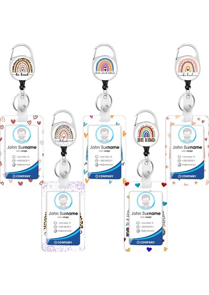 Kordon ve Geri Çekilebilir Makara Klipsi ile Kımlık Tutucu, Çiçek Deseni Retro Çiçek Kartı Isim Etiketi Kordon Koruyucu Klipler D (Yurt Dışından) fiyatları