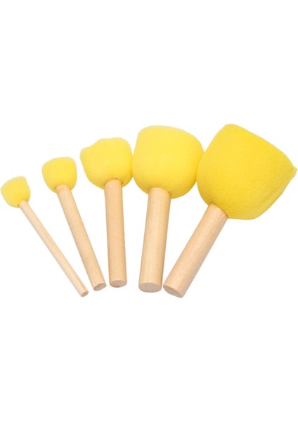 Erken Öğrenme Mini Çiçek Sünger Boyama Fırçaları Craft Fırçalar Çocuklar Için Set Fba Tarafından Nakliye (Yurt Dışından)
