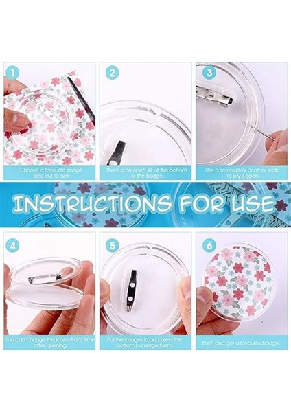 15 Akrilik Düğme Pim Seti, Düğme Pimleri Kendi Düğme Resim Tasarımlarınızı Yapın Düğme Rozetleri Dıy El Sanatları Için (Yurt Dışından) fiyatları