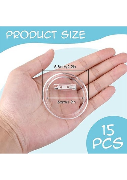 15 Akrilik Düğme Pim Seti, Düğme Pimleri Kendi Düğme Resim Tasarımlarınızı Yapın Düğme Rozetleri Dıy El Sanatları Için (Yurt Dışından) modelleri