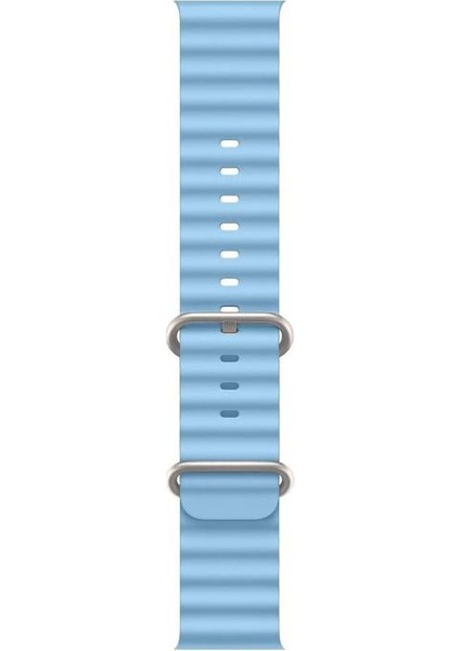 Amazfit Gtr 47 mm Için Ocean Loop Silikon Kordon (22MM)