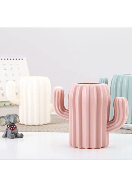 2 Adet Kaktüs Kalem Tutucu Masa Için Sevimli, Kalem Tutucu Masa Için, Kalem Organizatör Saklama Kapları Ofis Dekor, Pembe (Yurt Dışından) fiyatları