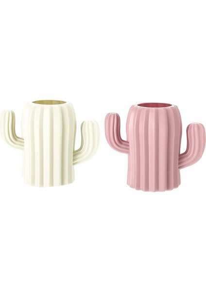 2 Adet Kaktüs Kalem Tutucu Masa Için Sevimli, Kalem Tutucu Masa Için, Kalem Organizatör Saklama Kapları Ofis Dekor, Pembe (Yurt Dışından) modelleri