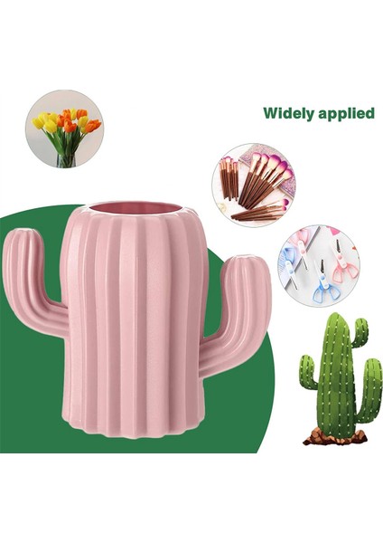 2 Adet Kaktüs Kalem Tutucu Masa Için Sevimli, Kalem Tutucu Masa Için, Kalem Organizatör Saklama Kapları Ofis Dekor, Pembe (Yurt Dışından) indirimleri