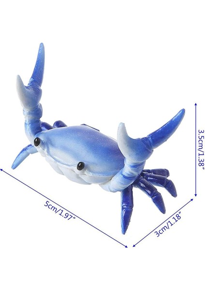 Venus Seer Japon Yaratıcı Sevimli Yengeç Kalem Tutucu Halter Yengeçler Kalem Tutucu Braketi Depolama Rafı Hediye Kırtasiye B (Yurt Dışından)