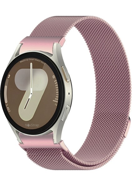 Samsung Galaxy Watch 7 Fe 6 5 4 40-42-43-44-45-46-47 mm ile Uyumlu Kordon Tam Uyumlu Pimli Metal Hasır Çelik Kayış indirimleri