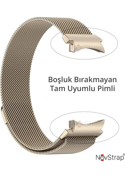 Samsung Galaxy Watch 7 Fe 6 5 4 40-42-43-44-45-46-47 mm ile Uyumlu Kordon Tam Uyumlu Pimli Metal Hasır Çelik Kayış modelleri