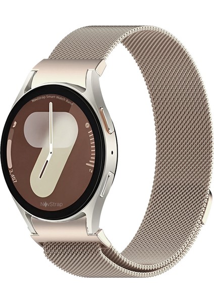 Samsung Galaxy Watch 7 Fe 6 5 4 40-42-43-44-45-46-47 mm ile Uyumlu Kordon Tam Uyumlu Pimli Metal Hasır Çelik Kayış indirimleri