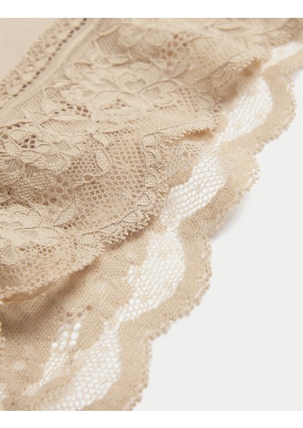 3'lü Dantel Detaylı Brazilian Külot Seti fırsatları