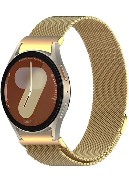 Samsung Galaxy Watch 7 Fe 6 5 4 40-42-43-44-45-46-47 mm ile Uyumlu Kordon Tam Uyumlu Pimli Metal Hasır Çelik Kayış indirimleri
