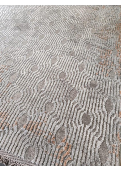 Artex 02503C Gri Terra Modern Saçaklı Halı fırsatları