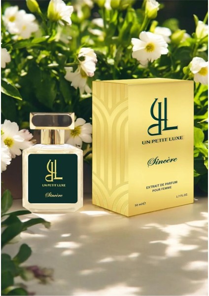 Premium Hediye Kutulu Un Petit Luxe Sincere Extrait De Parfum 50 ml Kadın Parfüm
