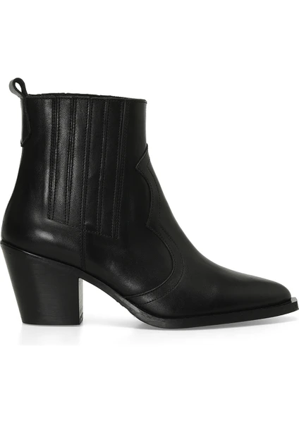 Nine West Vılla 4pr Siyah Kadın Kovboy Bot