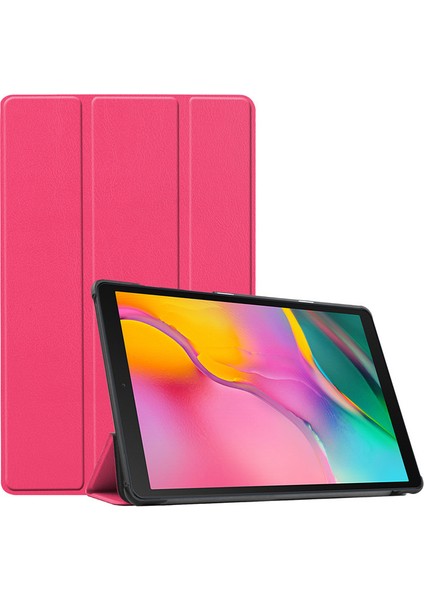 Samsung Galaxy Tab A9 Plus Yatay Standlı Güçlü Mıknatıslı Uyku Modlu Hardback Smart Kılıf SM-X210