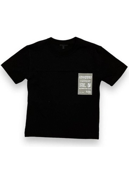 Erkek Çocuk Pamuklu Baskılı T-Shirt