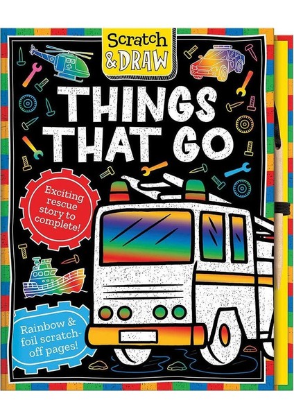 Scratch And Draw - Things That Go - Joshua George