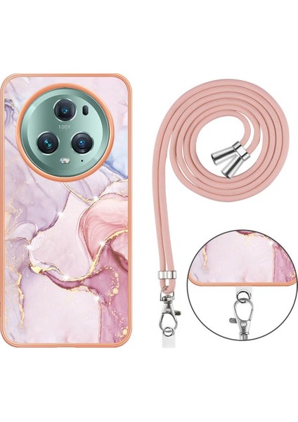 Onur Için Kılıf Sihirli 5 Pro Crossbody Kordon Askısı Anti-Çizik Yumuşak (Yurt Dışından)