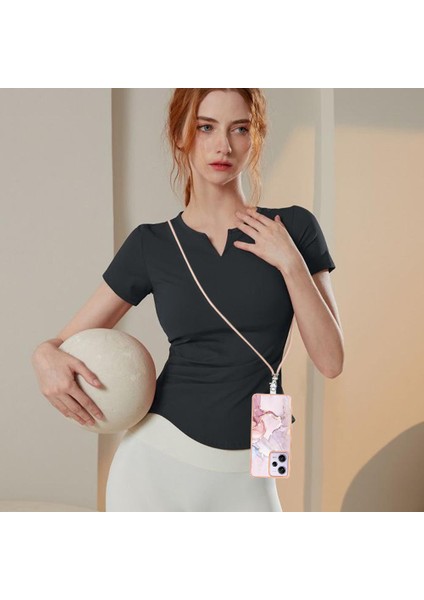 Xiaomi Poco X5 Pro 5g Anti-Scratch Yumuşak Crossbody Kordon Askısı (Yurt Dışından)