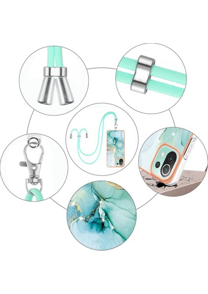 Xiaomi 11 Lite Için Crossbody Kordon Askısı Tampon Anti-Scratch Yumuşak (Yurt Dışından) fırsatları