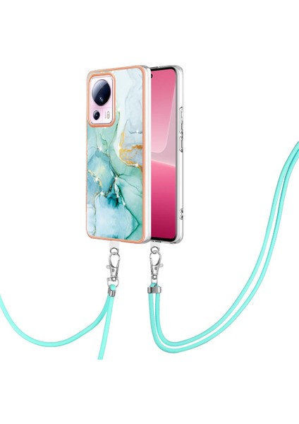 Xiaomi 13 Lite 5g Tampon Mermer Anti-Scratch Yumuşak Crossbody Kayış (Yurt Dışından)