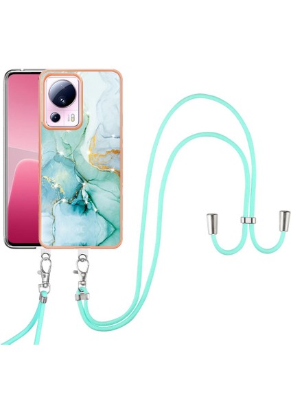 Xiaomi 13 Lite 5g Tampon Mermer Anti-Scratch Yumuşak Crossbody Kayış (Yurt Dışından)
