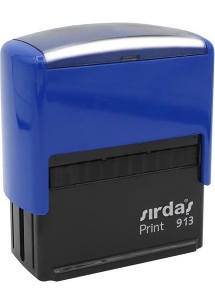 Kaşe Otomatik 22X58MM Mavi 913 9601 2879