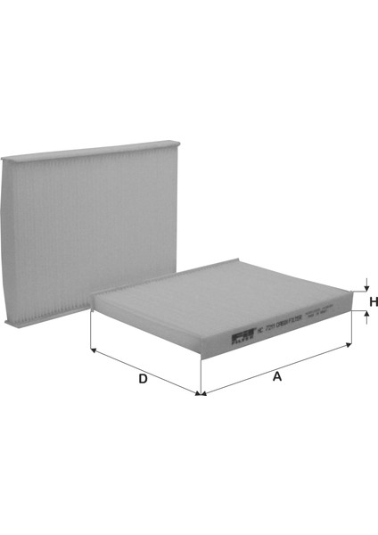 Polen Filtresi Ford Tourneo Courier 1.5 Tdci (2015-2020)