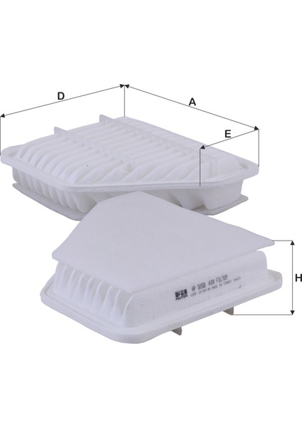 Hava Filtresi Toyota Corolla 1.4 D-4d (2007-2014)