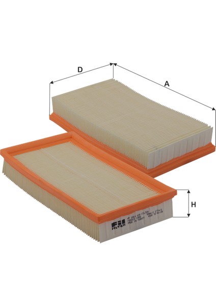 Hava Filtresi Ford Connect 1.8 Tdci 90HP (2002-2013)