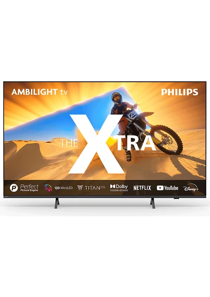 The Xtra 55PML9009/12 55'' 139 Ekran Uydu Alıcılı 4K Ultra HD  MiniLED Ambilight LED TV