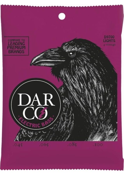 Darco D9700 Bas Gitar Teli 45-100 Light