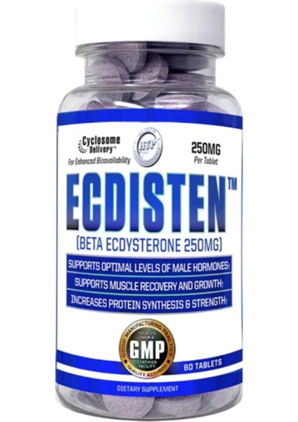 Ecdısten Ecdysterone 250MG 60 Tablets Usa Menşei 3544