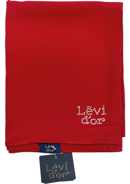 Medine Ipeği Şal - Kırmızı