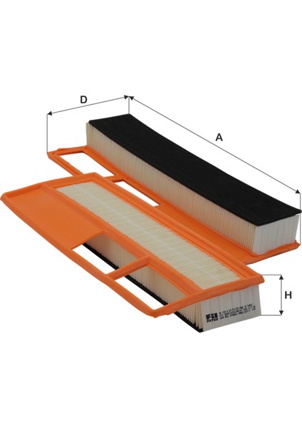 Hava Filtresi Fıat Doblò 1.3 Multijet 16V Jtd (119/223) (2005-2010)