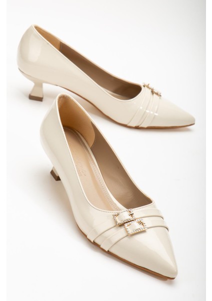 Suins Shoes Suins Bernelle Model Kadın Mini Topuklu Taşlı Stiletto Ayakkabı modelleri