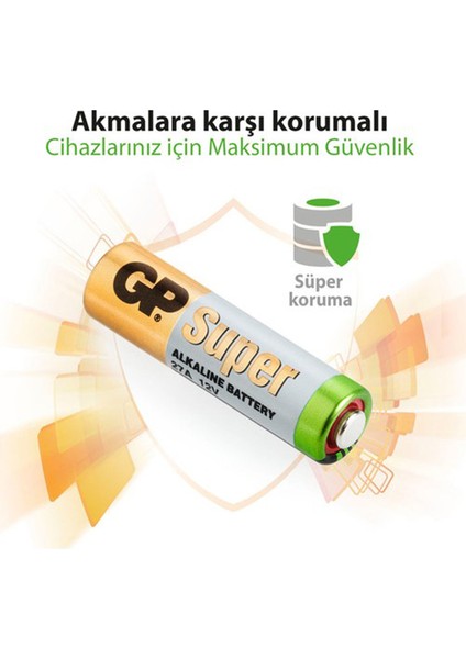 27A-C5 12V Alkalin 5li Kartela