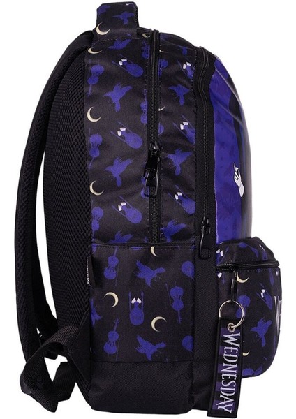 Wednesday Okul Çantası Nightshades & Ravens ( 5 Parça Set) modelleri