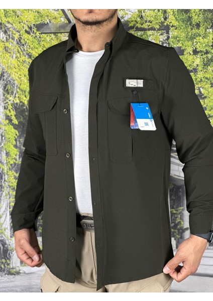 Tactical Taktikal Outdooor Cargocep Kargocep Uzun Kollu Gömlek