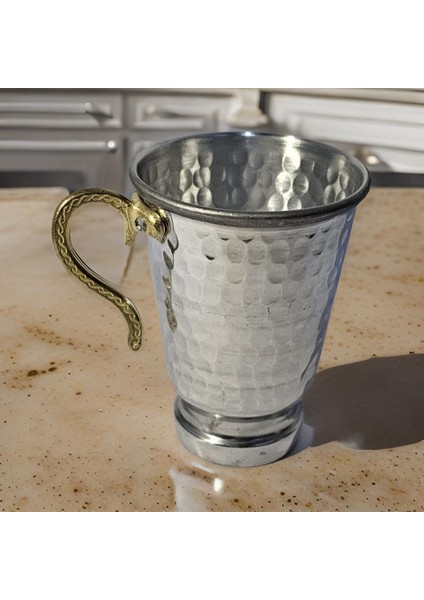 Külplü Paslanmaz Metal Alümnyum Bardak Maşrapa fiyatları