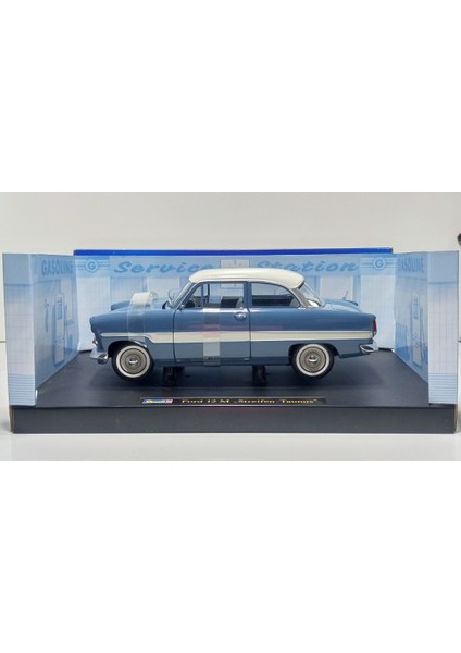 1:18 Ford 12 M Streifen Taunus (Diecast Metal Model) indirimleri