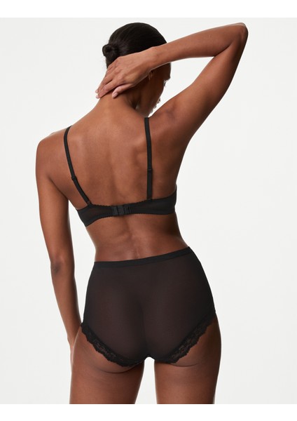 3'lü Dantel Detaylı Full Brief Külot Seti modelleri