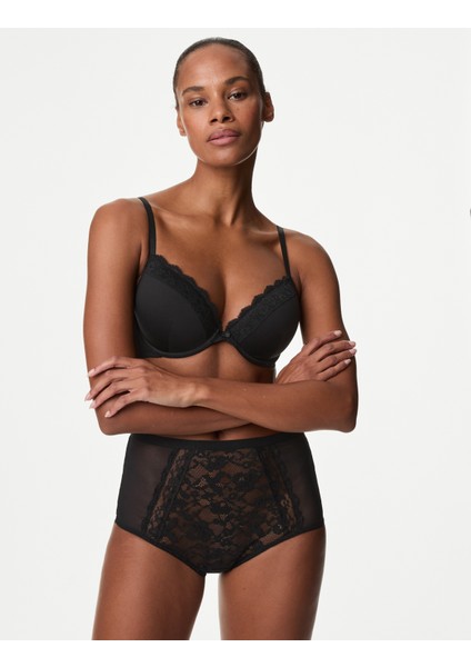 3'lü Dantel Detaylı Full Brief Külot Seti fırsatları